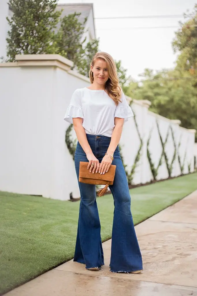Flared Jeans Trend 17 Ways to Wear Them This Year