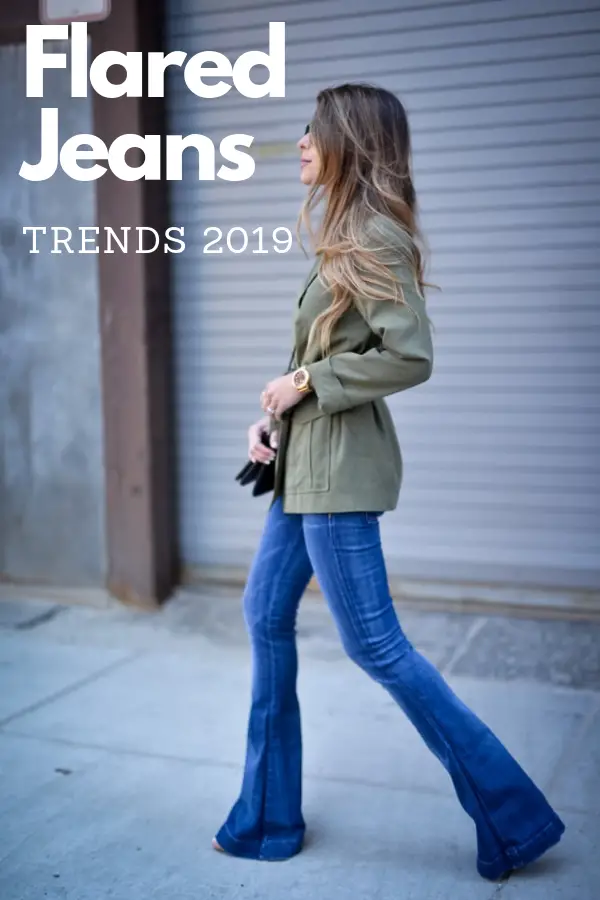 flared jeans trend