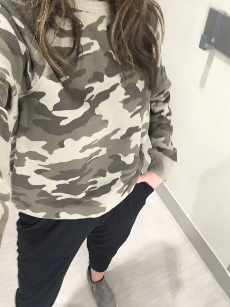 Target on sale camo sweatshirt