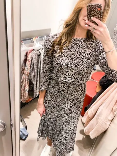 a new day leopard dress